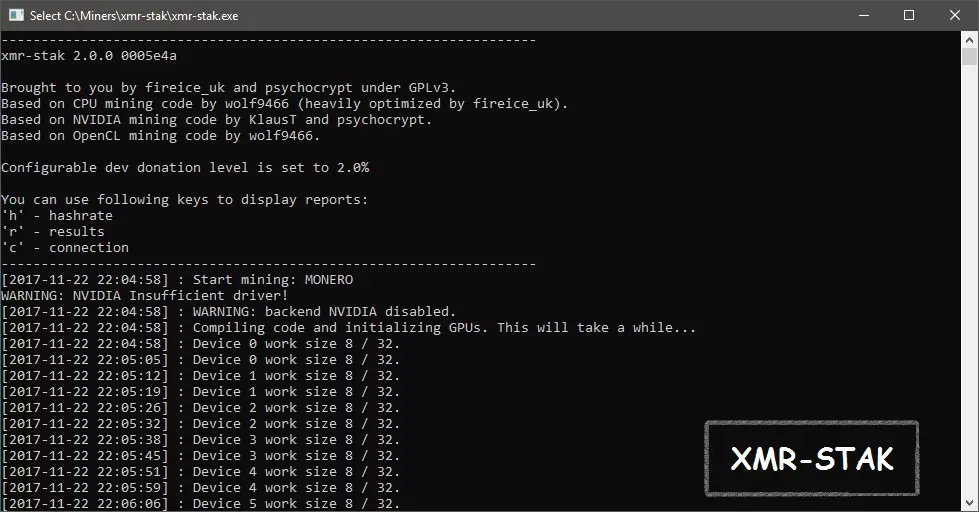 XMR-STAK 2.10.7: Скачать и Настроить AMD Nvidia GPU Miner CryptoNote