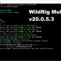 WildRig Multi v0.20.5.3: Download AMD GPU miner for Windows 7/10