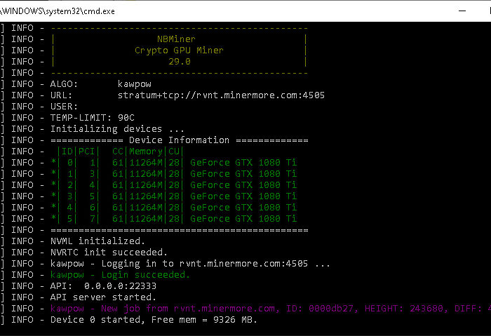 NBMiner 29.1 (NebuTech): Download and Configure for Windows