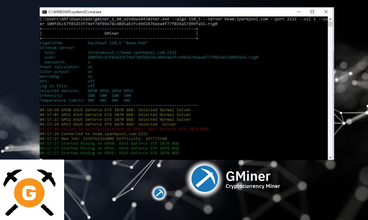 GMINER v2.56: AMD/NVIDIA miner Ethereum, Aeternity, Beam ...