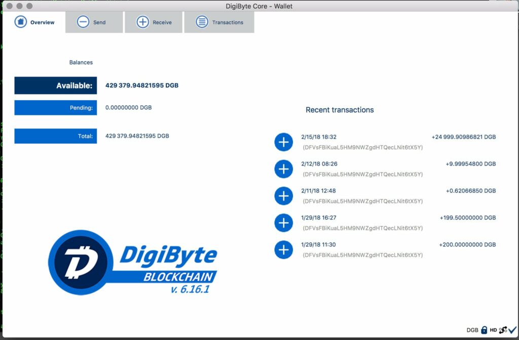 Digibyte DGB core - How to mine Digibyte: Cryptocurrency Mining Instructions and DGB Overview