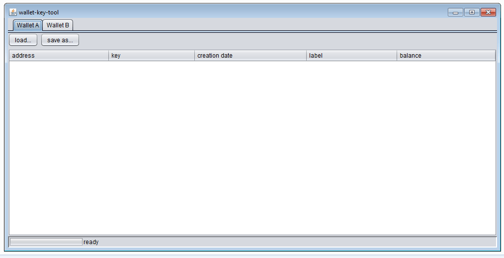 WalletKeyTool