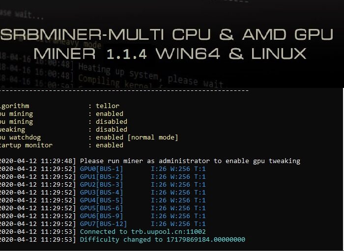 SRBMiner Multi 1.1.4: Скачать и настроить для майнинга Eth+Kaspa
