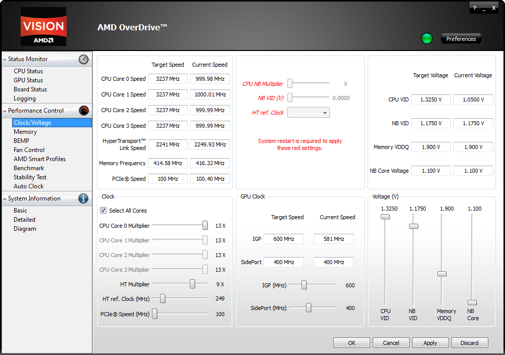 AMD OverDrive v4.3.1: Скачать и Настроить для Windows