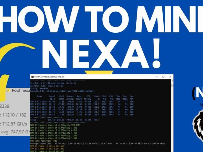 Последняя версия lolMiner 1.66 добавляет поддержку NEXA