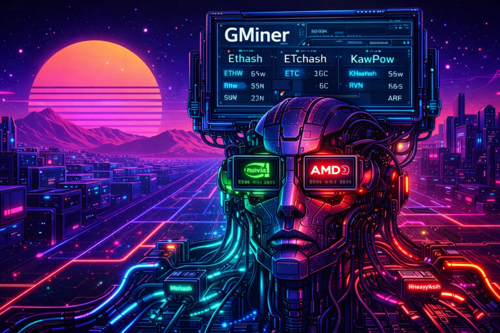 Gmainer Master GMiner – универсальный майнер для Ethereum Classic, Ravencoin, Kaspa и ...